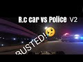 Arrma limitless vs police. BUSTED!  fpv- long range system-R.c car vs police.