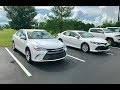 2018 vs. 2017 Toyota Camry LE Review & Start-up at Massey Toyota