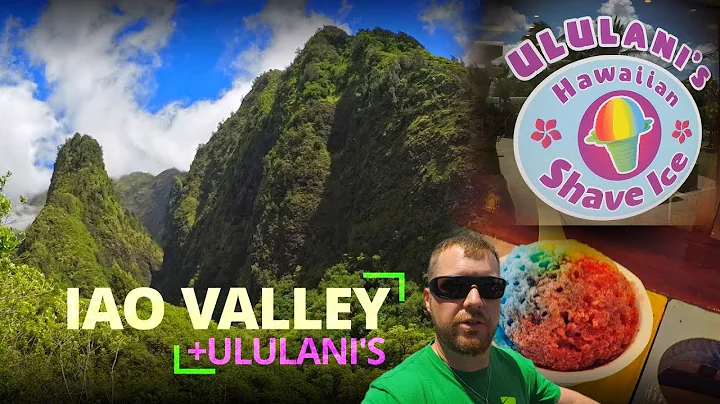 PARADISE + SHAVE ICE | IAO VALLEY | ULULANI'S Shave Ice | Iao Valley Maui