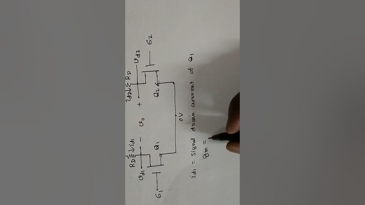 L37 AC (CMRR of MOS Differential Pair) YouTube