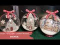 Bolas metacrilato Navidad Dayka