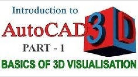 AutoCAD 3D Basics Tutorial l 3D Faces And Surface Modelling l Watch HD