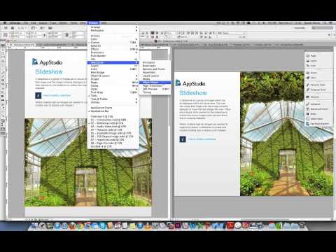 Créer des Apps attractives avec InDesign et App Studio