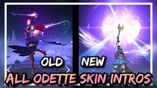 ALL ODETTE SKINS INTRO OLD vs NEW - MOBILE LEGENDS BANG BANG