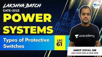 Types of Protective Switches | Lec 61 | Power Systems | Lakshya GATE-2022 Batch