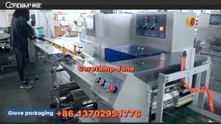 Foshan Coretamp Automatic servo flow pack machine for glove