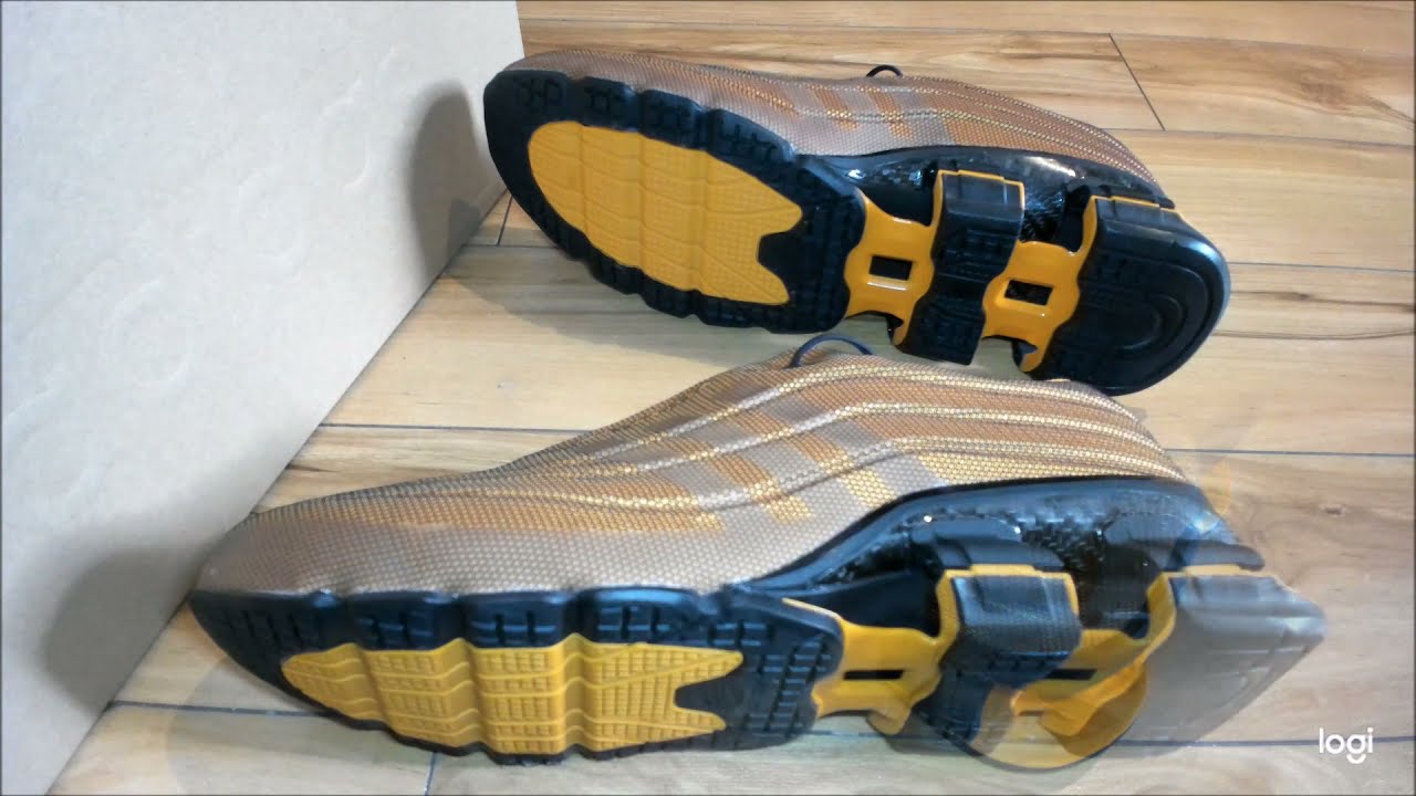 Porsche Design Adidas S4 Bounce Orange Golden Shoes - YouTube