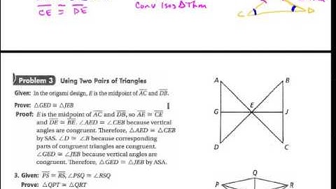 4.7 - Congruence in Overlapping Triangles - GeomOnline