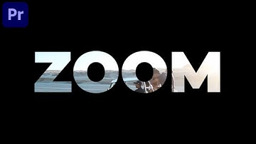 Zoomen door tekst in Premiere 2025 | Adobe Premiere Pro-zelfstudie