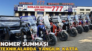 : 20 TA MURAVEY CHEGIRMA NARXDA SHOSHILING XORAZM 777 MOTOR OPTOM