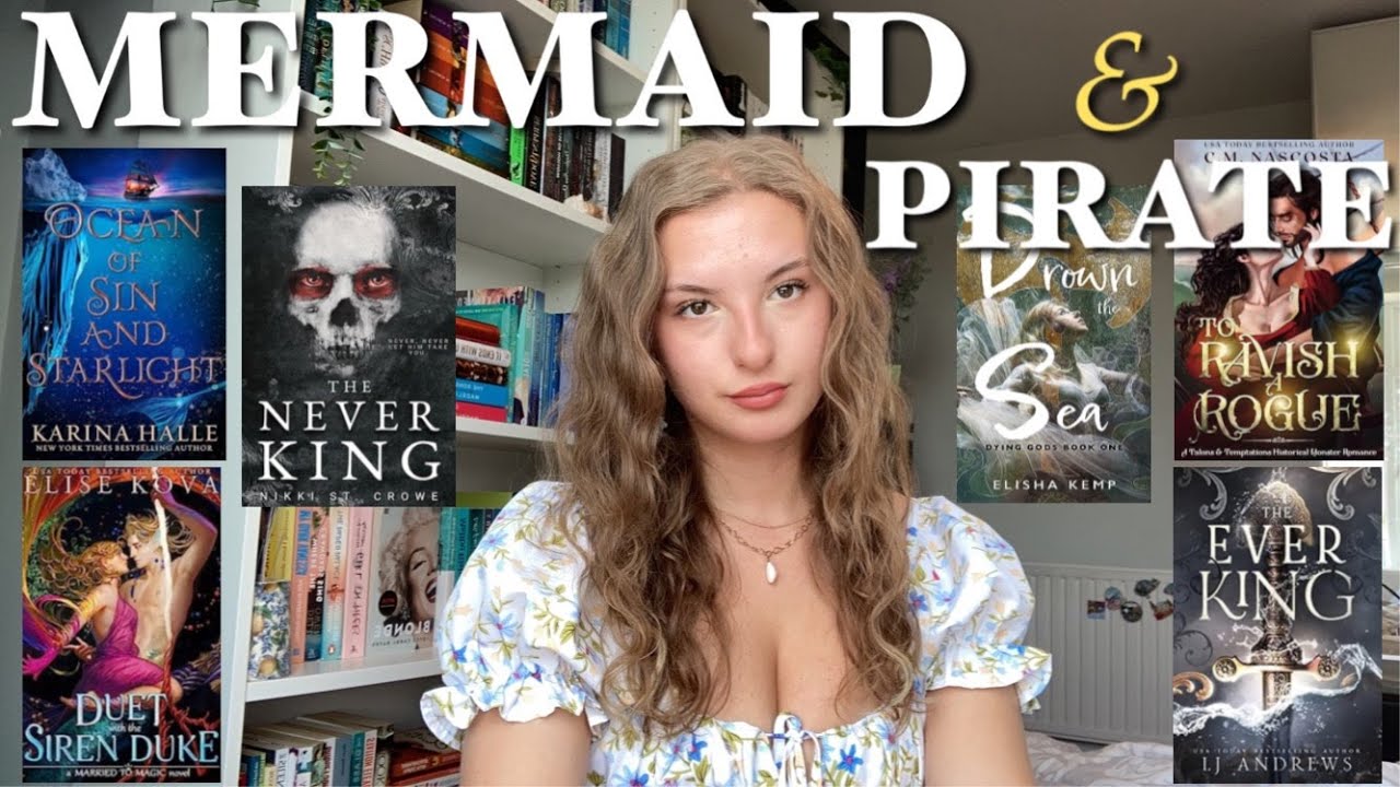 MERMAID & PIRATE romantasy and dark romance recommendations 🧜‍♀️🏴‍☠️