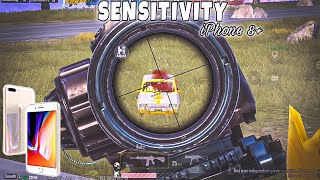 iPhone 8plus Fastest Sensitivity settings🔥New update 100% headshots Sensitivity