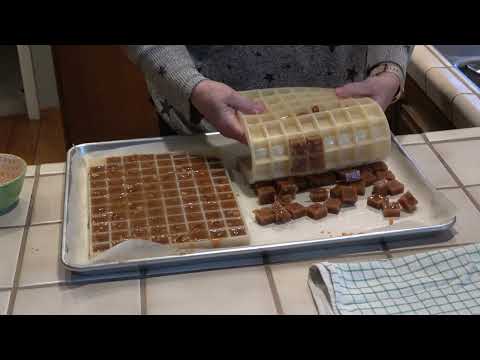 Vickie's Toffee making
