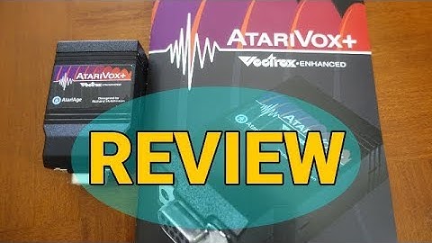 Atarivox+ Speech Synthesizer Review | Gray Defender