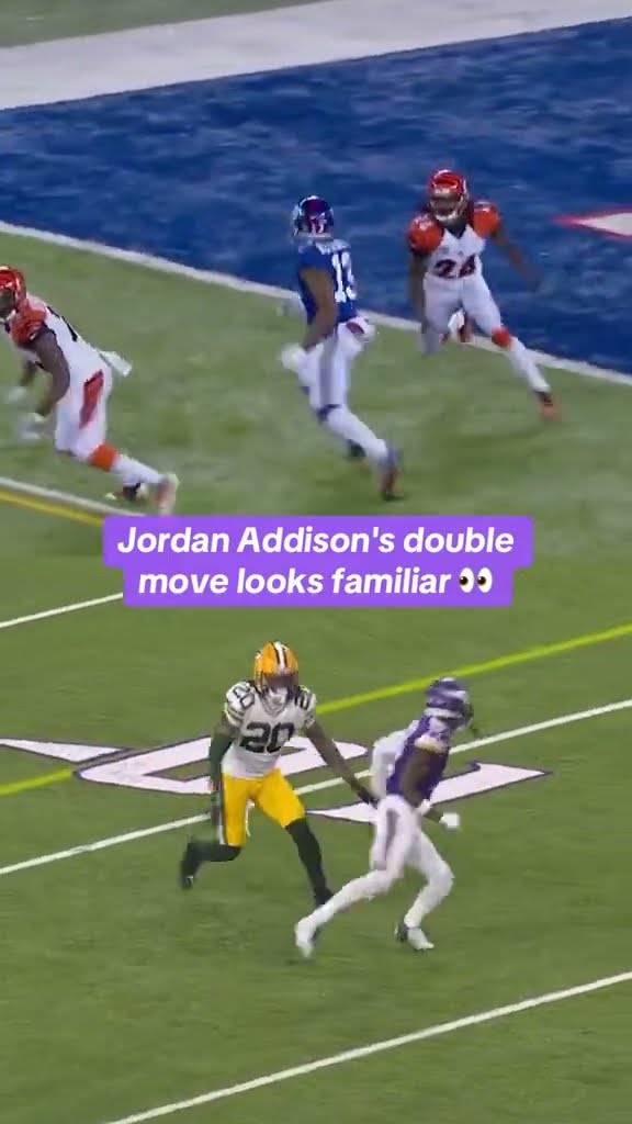 addison and obj too smooth, man #jordanaddison #minnesota #vikings #nfl #odellbeckhamjr