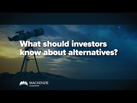 What should investors know about alternatives?