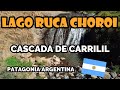 Campamento en el lago Rucachoroi, cascada de Carrilil, PATAGONIA ARGENTINA