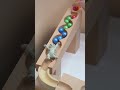 Marbles on a Wiggly Wood Run | Clicks You Can Feel 🌊✨ #MarbleRun #ASMR
