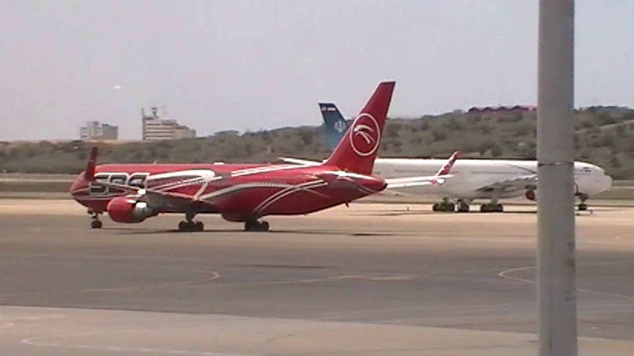 [New Livery] SBA Airlines 767-300ER YV612T at Maiquetia international airport