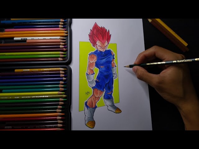 Veja como desenhar o VEGETA HAKAISHIN de Dragonball SUPER 