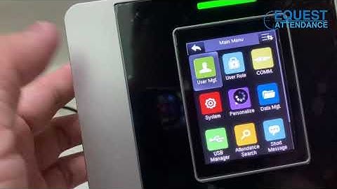 Fingertec Face ID 4 How to Delete User | Cara Delete Staff