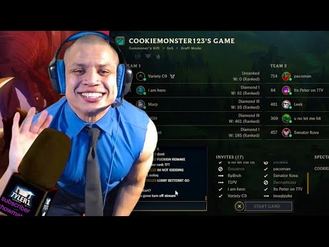 TYLER1: TWITCH SUBS SHOWMATCH