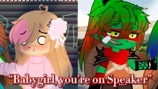 “Babygirl, You’re on Speaker” || TMNT 2014 ft: OCs || Gacha Club Resimi