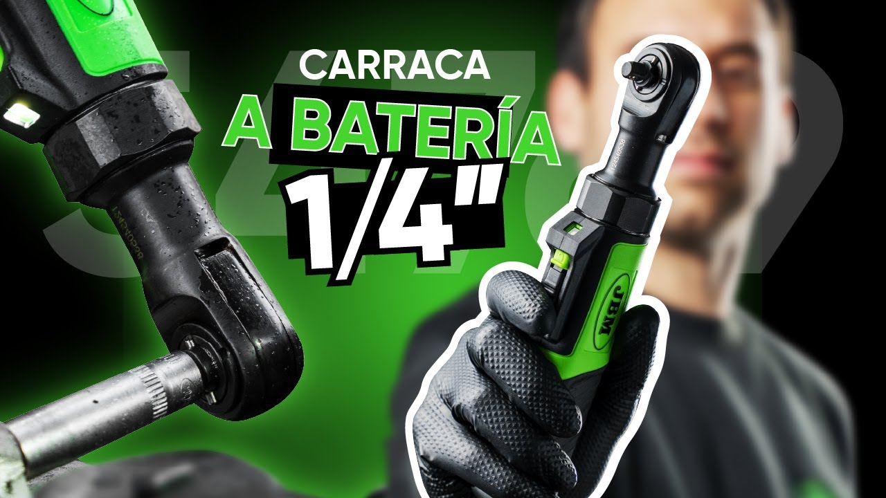 CARRACA DE 1/4” A BATERÍA - 3.6V CON CARGADOR | 54769