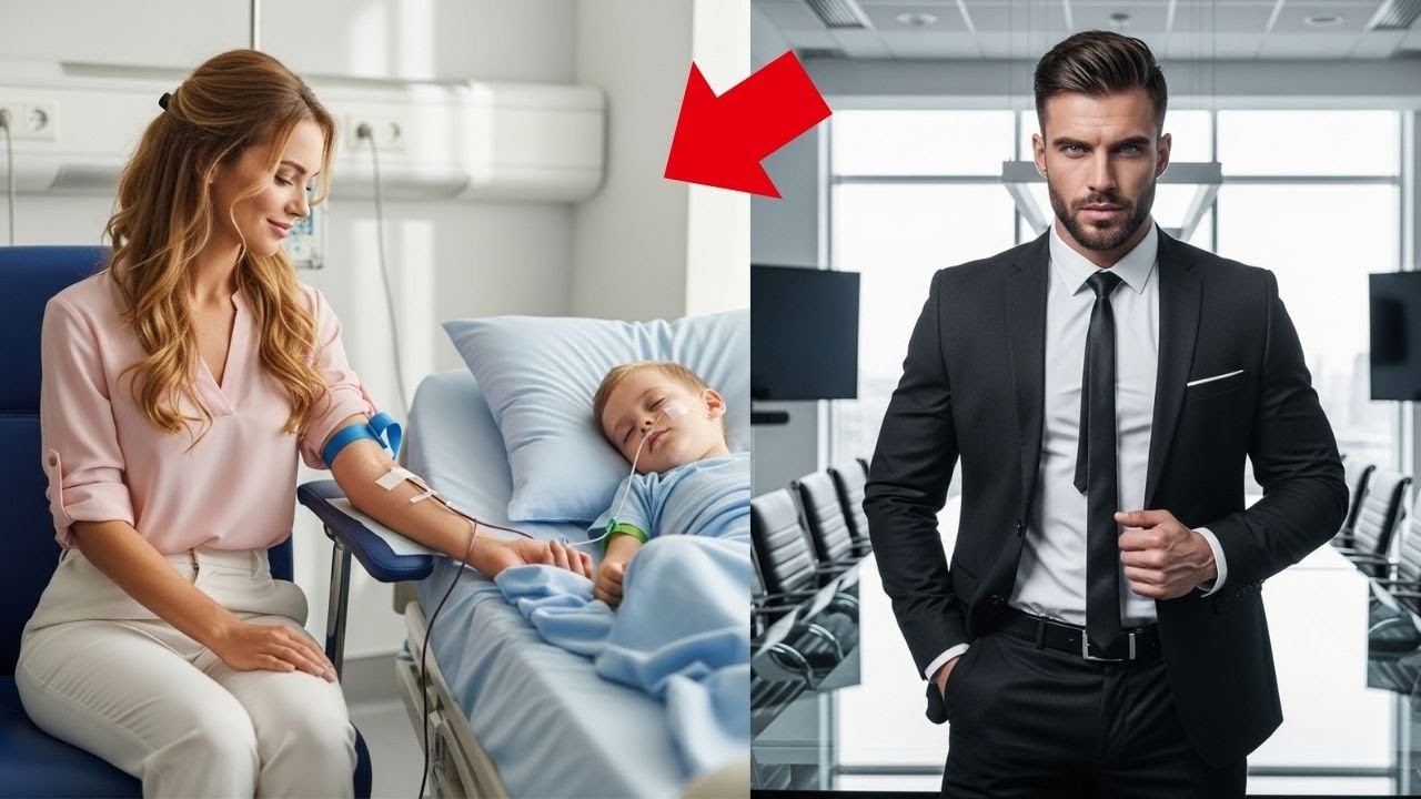 AO DOAR SANGUE PARA UMA CRIANÇA, DESMAIOU… SEM SABER QUE ERA FILHO DO HOMEM MAIS RICO!