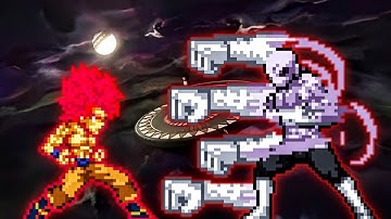 Yamoshi SSG OP (New) VS Jiren OP (all form) in Jump Force Mugen