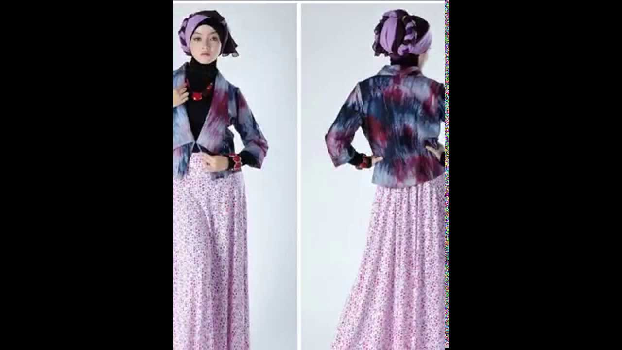  Gambar Baju Gamis Pesta  Satin Rayya B009 Remaja Modern 