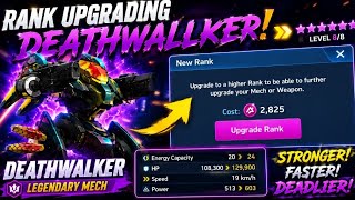🎉🎉Rank upgrading my deathwalker🎉🎉 I Can T Upgrade About The Rank On EpicЁЯШнЁЯШнЁЯШнruined The Project