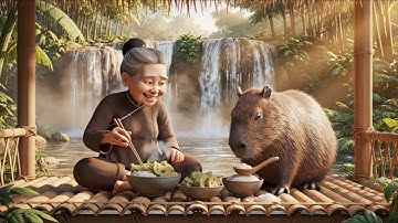 Capybara và Bà Sóng Gió Miền Tây #cuocsongnongthon  #capybara   #hàihước