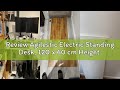 Review Agilestic Electric Standing Desk, 120 x 60 cm Height Adjustable Sit Stand Desk with Splice Bo