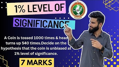 BMATCS301 MODULE 3 | TEST THE HYPOTHESIS AT 1% LEVEL OF SIGNIFICANCE