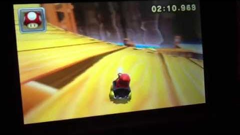 Mario Kart 7 GCN Dino Dino Jungle Glider Cuts