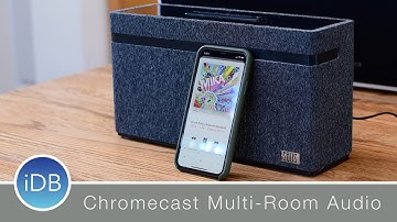 SōLIS Smart Speaker works w/ Google Home & Chromecast Multi-Room Playback