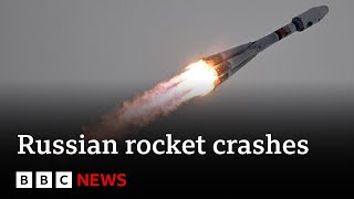 Russias Luna 25 Spacecraft Crashes On Moon Bbc News