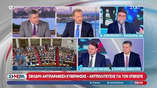 Σφοδρή αντιπαράθεση Κυβέρνησης - Αντιπολίτευσης για τον ΟΠΕΚΕΠΕ | Σήμερα | 08/04/2026