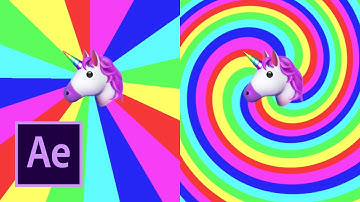 Rainbow Rays in After Effects with Colorama