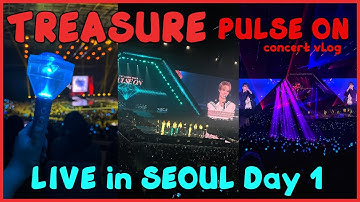 TREASURE (트레저) LIVE IN SEOUL | PULSE ON Day 1 FULL Concert Vlog 251010 [4K]
