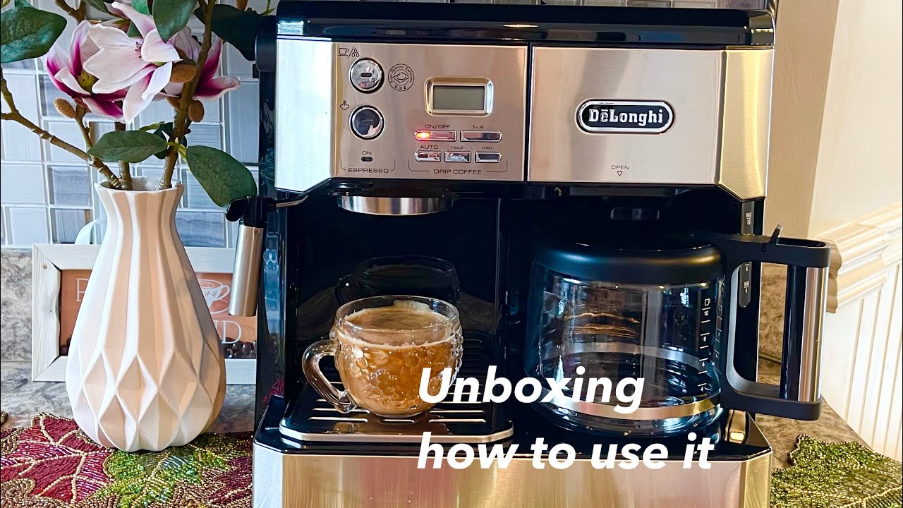 Williams Sonoma How it Works: DeLonghi All-in-One Combination Coffee Maker  