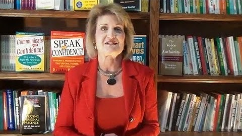 Presentation Skills:   10 Tips to Conquer Fear and Develop Confidence as a Speaker - Part 2 of 3