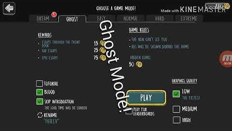 Evil Nun Ghost Mode Air Ballon & Children Escape