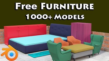 1000+ Free Furniture Models For Blender | The Ikea Browser Add-on