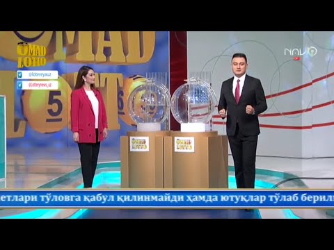 Omad lotto | 630-тираж учун «Jackpot» 259 млн сўм [05.11.2022]