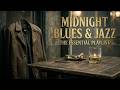 Whiskey Blues Jazz | Midnight Rainy Bar Mood | Slow Blues Jazz Mix for Relaxing Late Nights