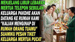 Menjelang Lebaran mertua menyuruh kami pindah ke rumah orang tua. Suamiku langsung pesan tiket Korea