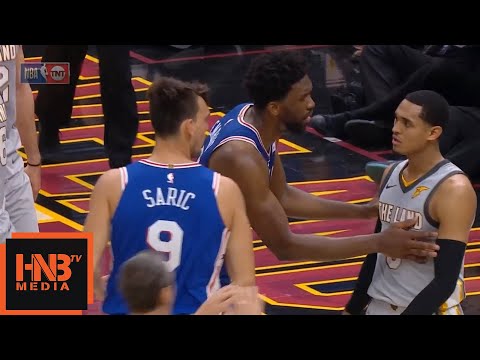 Jordan Clarkson Ejected From The Game / Cavaliers vs 76ers