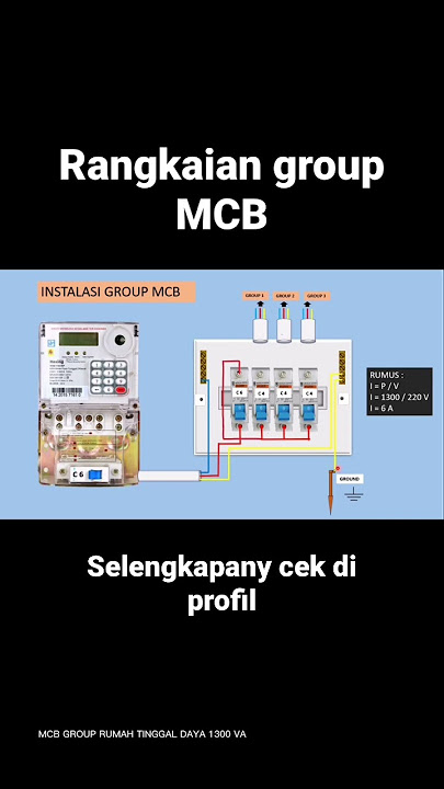 Rangkaian group mcb, membagi group mcb